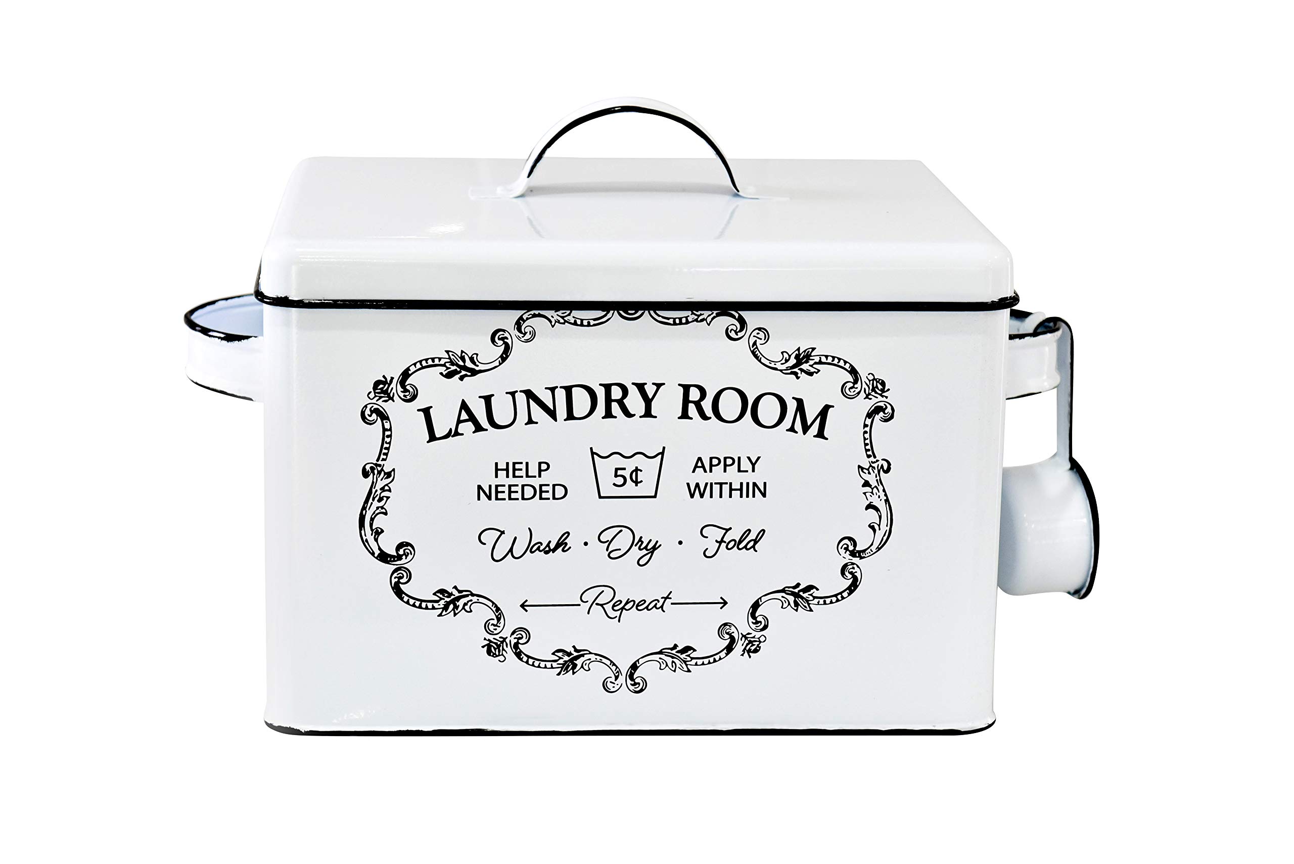 Buy NINE ROYAL Laundry Detergent Container Decorative Storage Box for