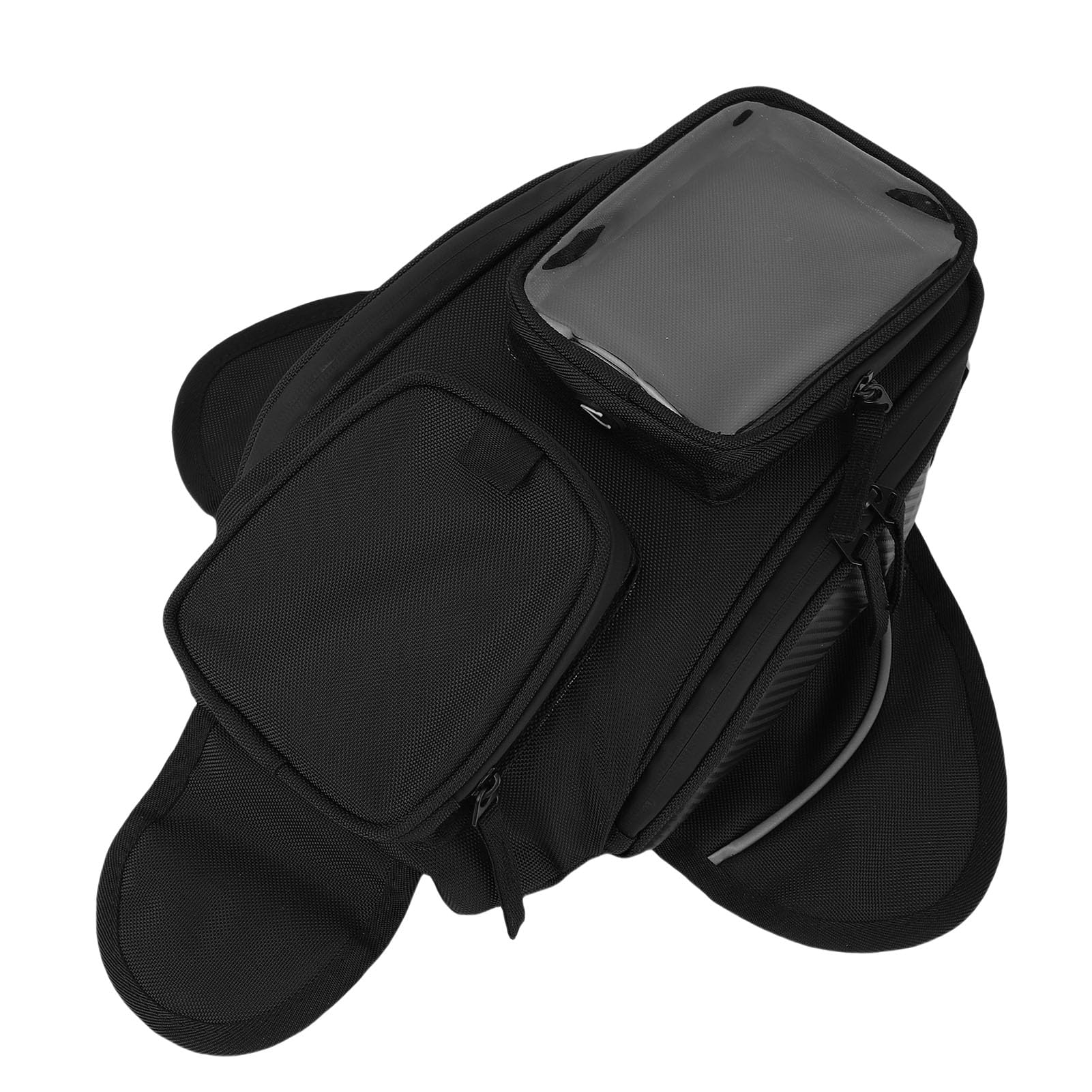 KIMISS Sac de Réservoir Magnétique pour Moto, Universel Résistant à l'eau avec Sac de Réservoir de Carburant Magnétique Super Puissant pour, Suzuki, Kawasaki, Etc.