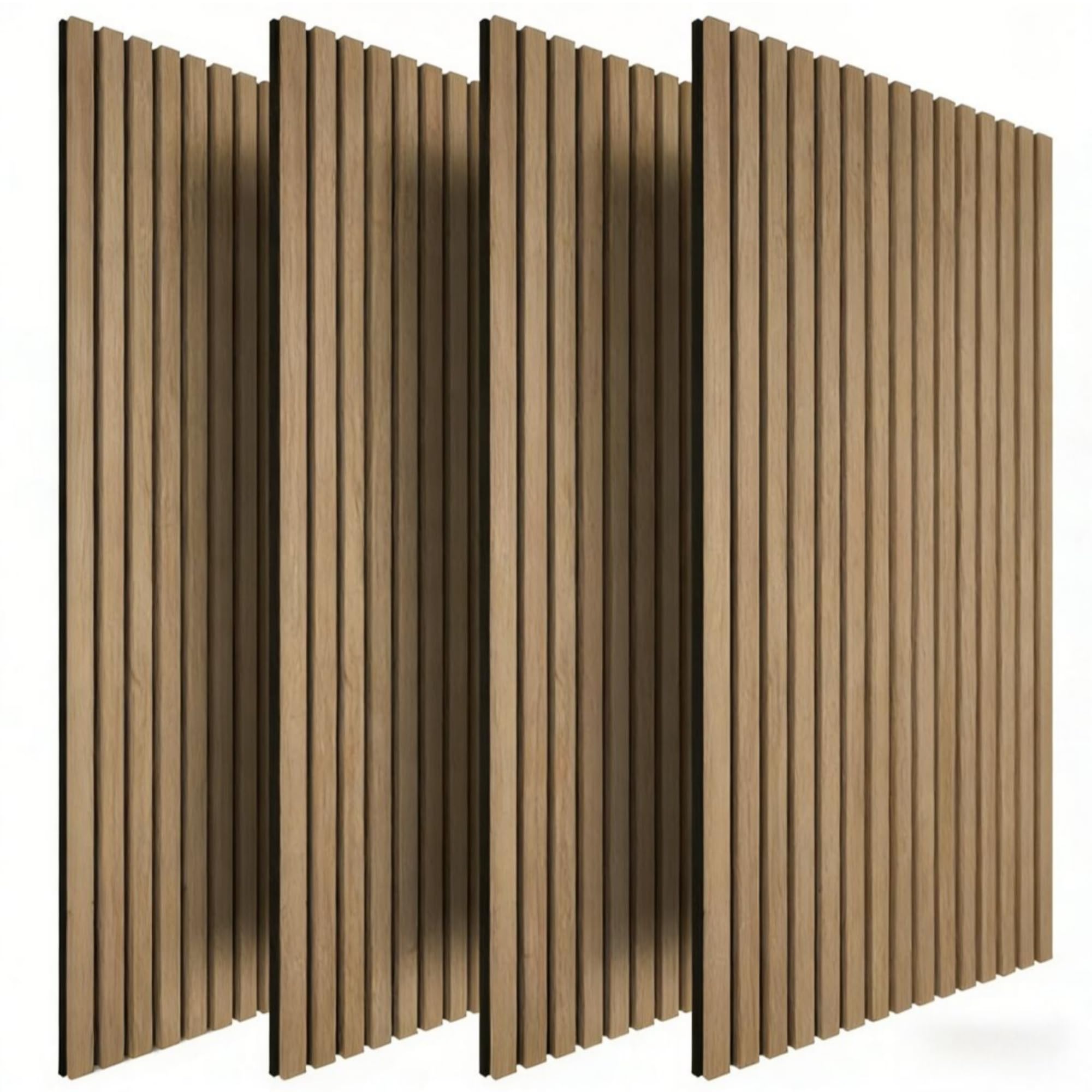 Bayt Lot de 4 Panneaux Muraux Acoustiques Décoratifs 60x120 cm