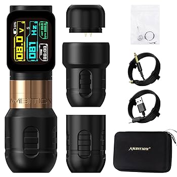 Amazon.com: Ambition Zetton Pro Tattoo Gun Rotary Tattoo Pen