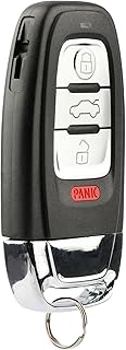 Key Fob Keyless Entry Remote fits Audi A1 A3 A4 A5 A6 A7 A8 Allroad Q3 Q5 Q7 S3 S4 S5 S6 S7 S8 SQ5 RS5 RS7 (IYZFBSB802)