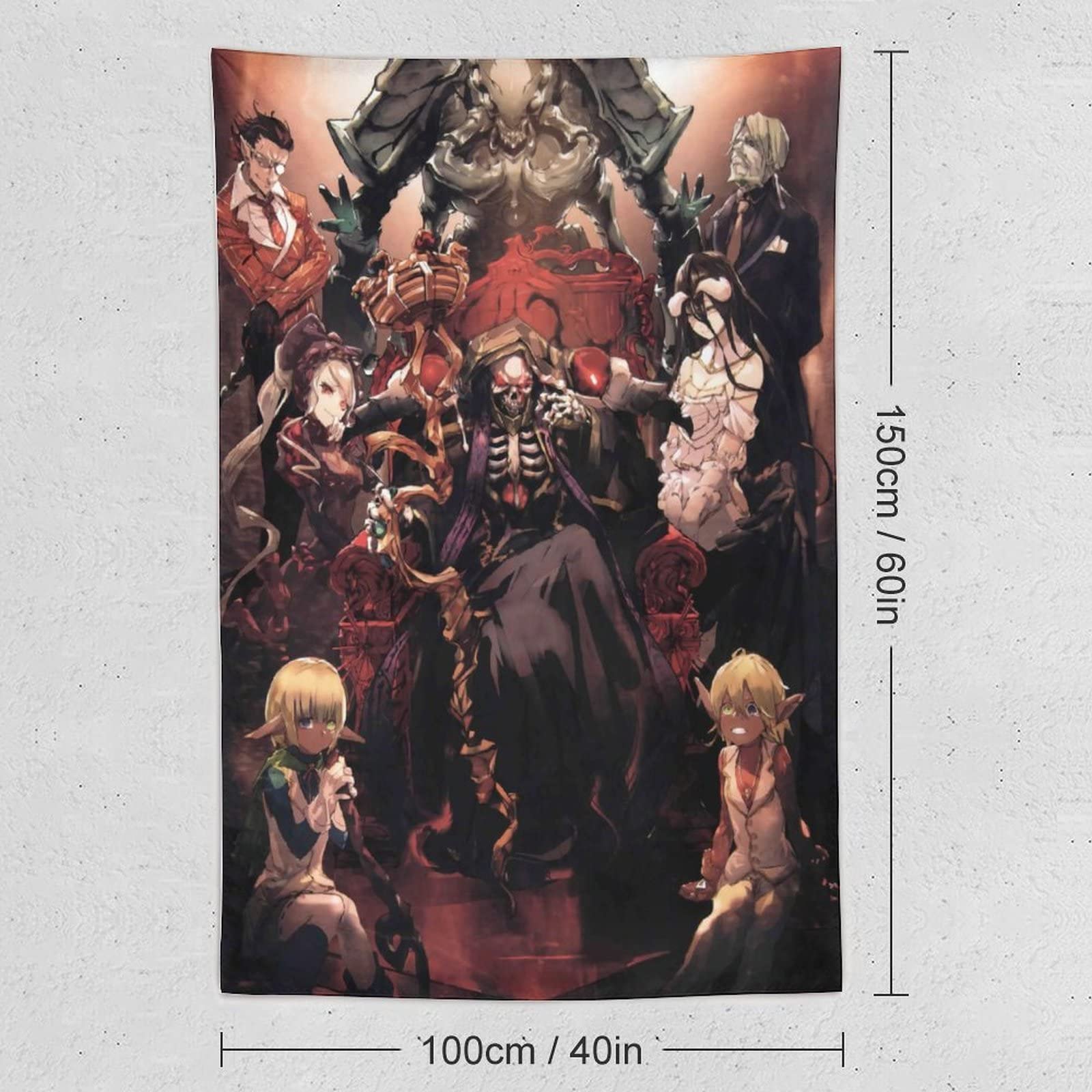 Amazon.co.jp: タペストリー Overlord オーバーロード 大判 壁掛け