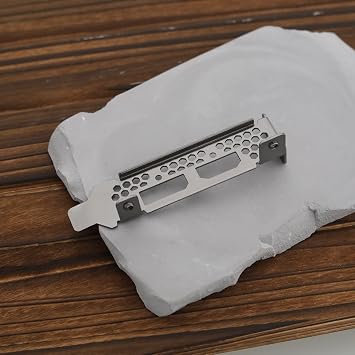 Low Profile Graphics Card Bracket DP+HDM Graphics Card Bracket Low Profile Bracket Compatible with Sapphire AMD HP Radeon RX 6400