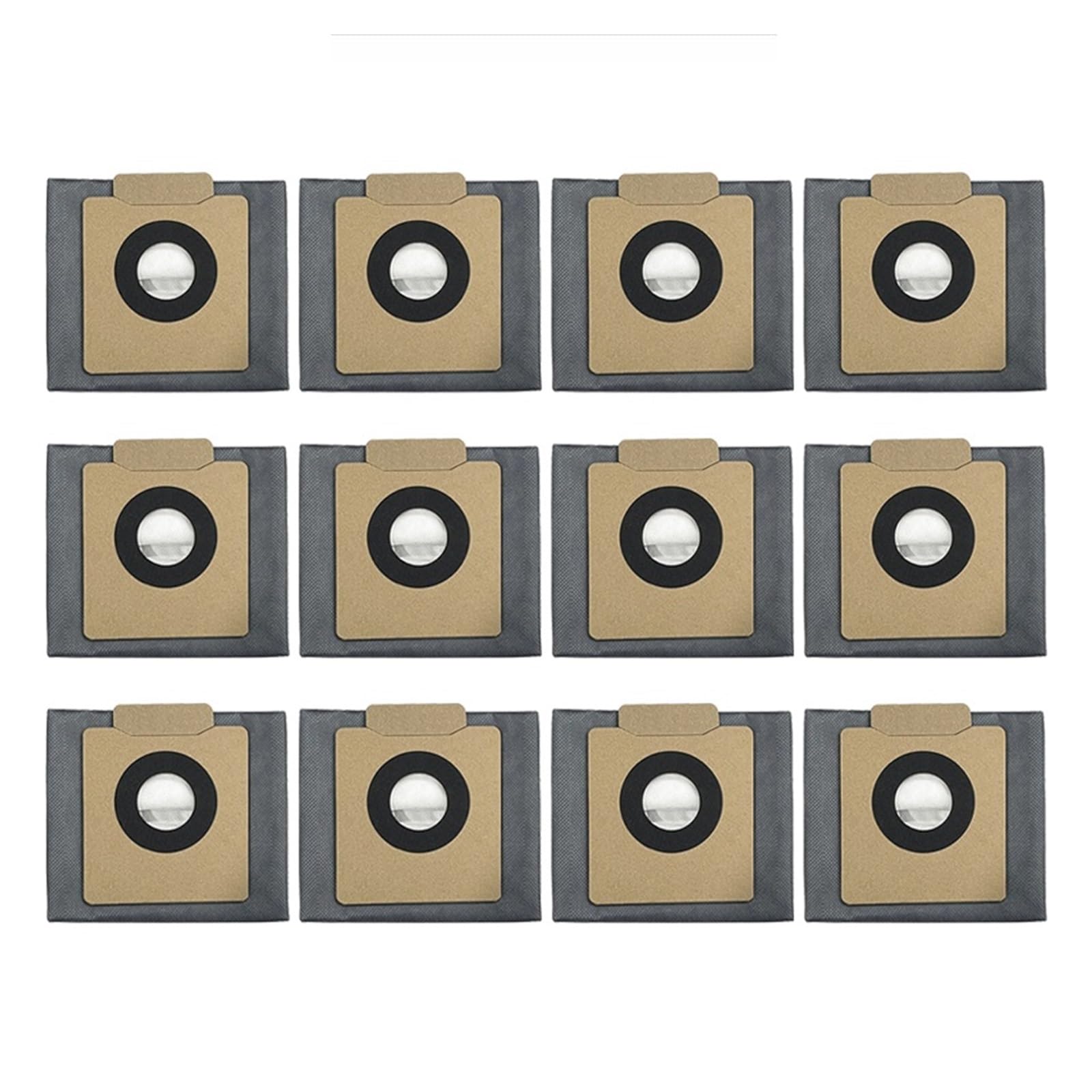 Compatible con Robot aspirador Eufy X10 Pro Omni, cepillo lateral principal, paño de mopa, filtro Hepa, bolsa de polvo, accesorios, piezas de repuesto(Dark Khaki)