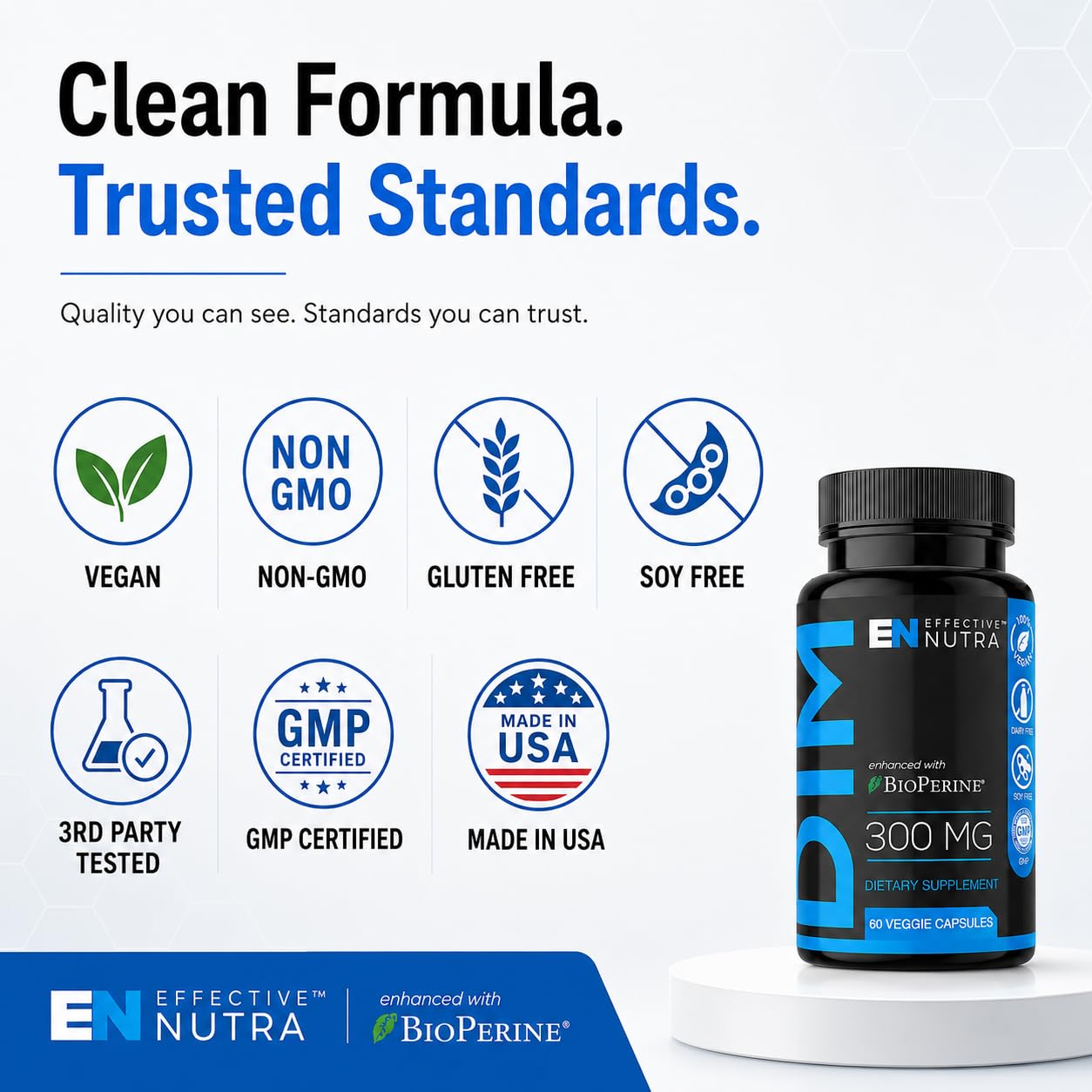 Effective Nutra DIM Supplement 300 mg with BioPerine, 120 Count (2-Pack) — Amazon image 9