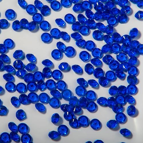 Miniatura 9 de 3500 piezas de jarrón acrílico de 0.236 pulgadas (0.236 in), piedras preciosas de dispersión de mesa para bodas, espectáculos de novia, fiesta de