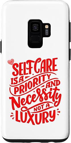 Galaxy S9 Love Yourself More Positive Self Help Esteem Love & Support Case