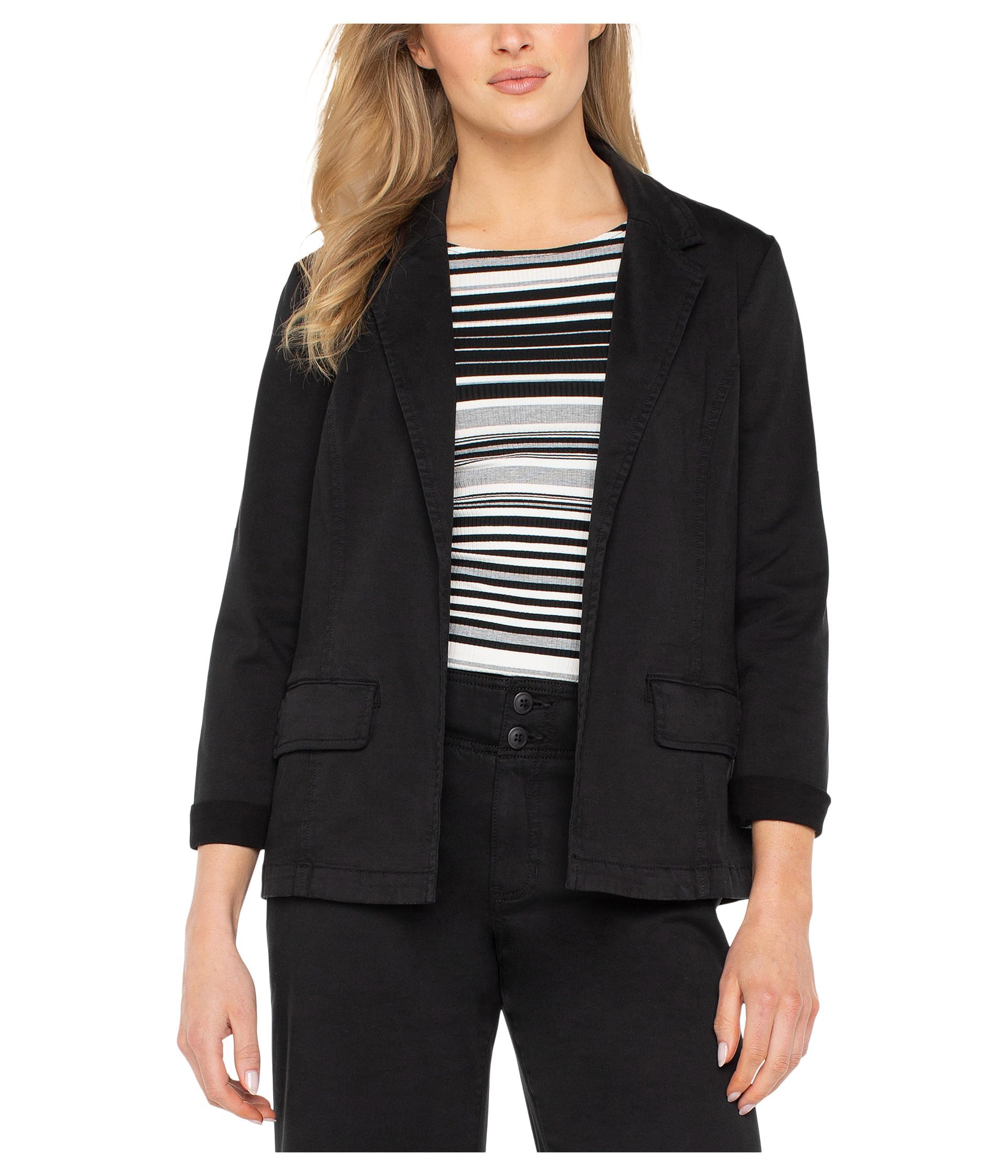 Liverpool Womens Soft Touch Twill Fitted Blazer