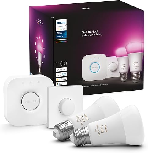 White & Colour Ambiance Starter Kit E27
