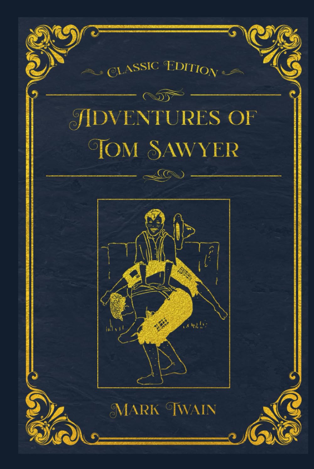 The Adventures of Tom Sawyer: With original illustrations - annotated      Hardcover – March 8, 2024