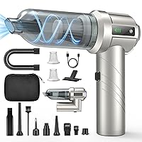 Fuqiduo Aspirapolvere Portatile Auto, Aspirabriciole con Motore Brushless