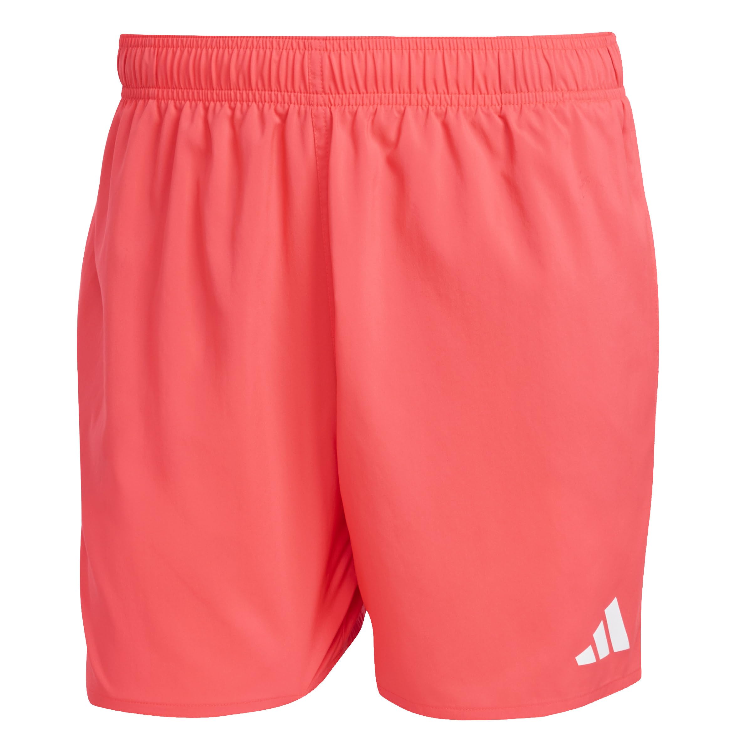 adidas Men's Swim Shorts 5 INCH, Lucid red/White, S