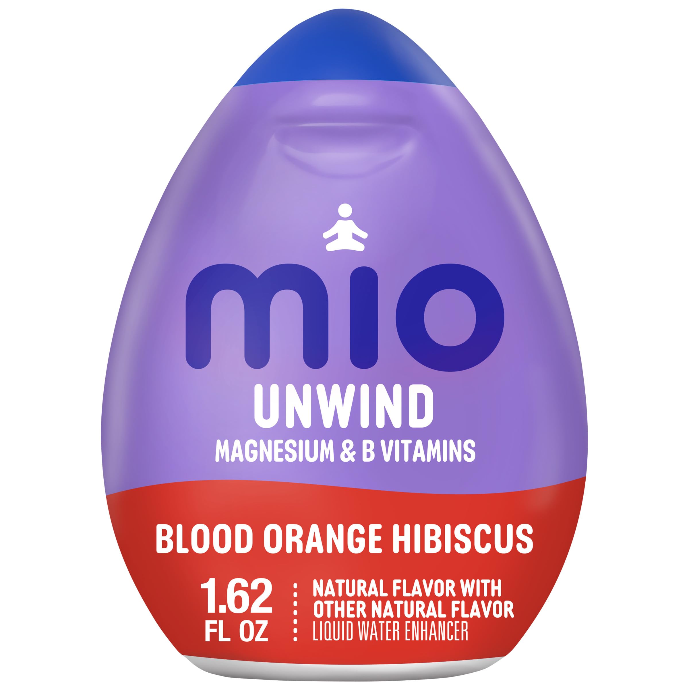 mio Unwind Blood Orange Hibiscus Liquid Water Enhancer with Magnesium & B Vitamins, 1.62 fl oz Bottle
