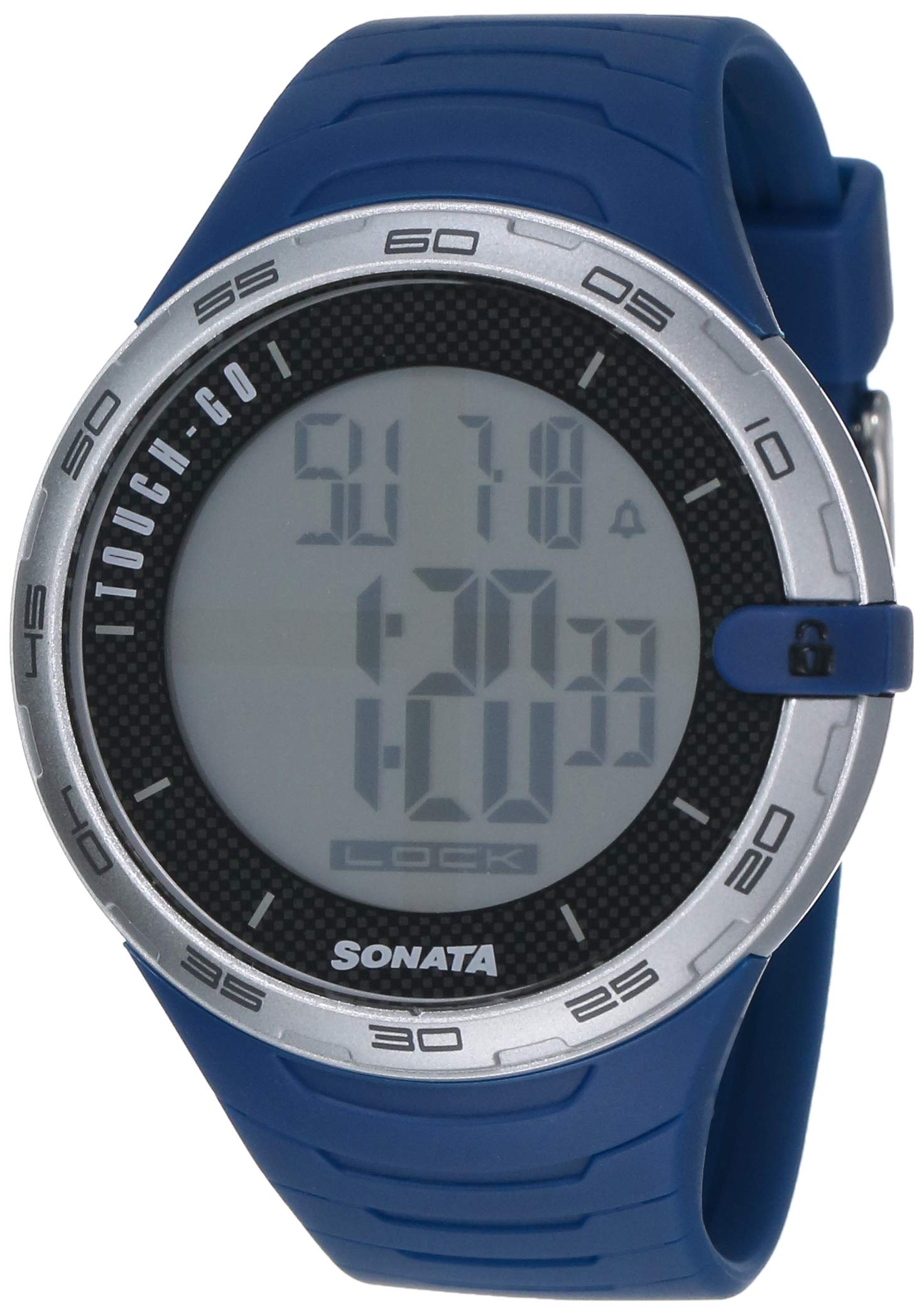 Sonata SF Digital Dial Blue Plastic Strap Watch for Men-77041PP05J (B01AA5LRQA) Amazon Price History, Amazon Price Tracker