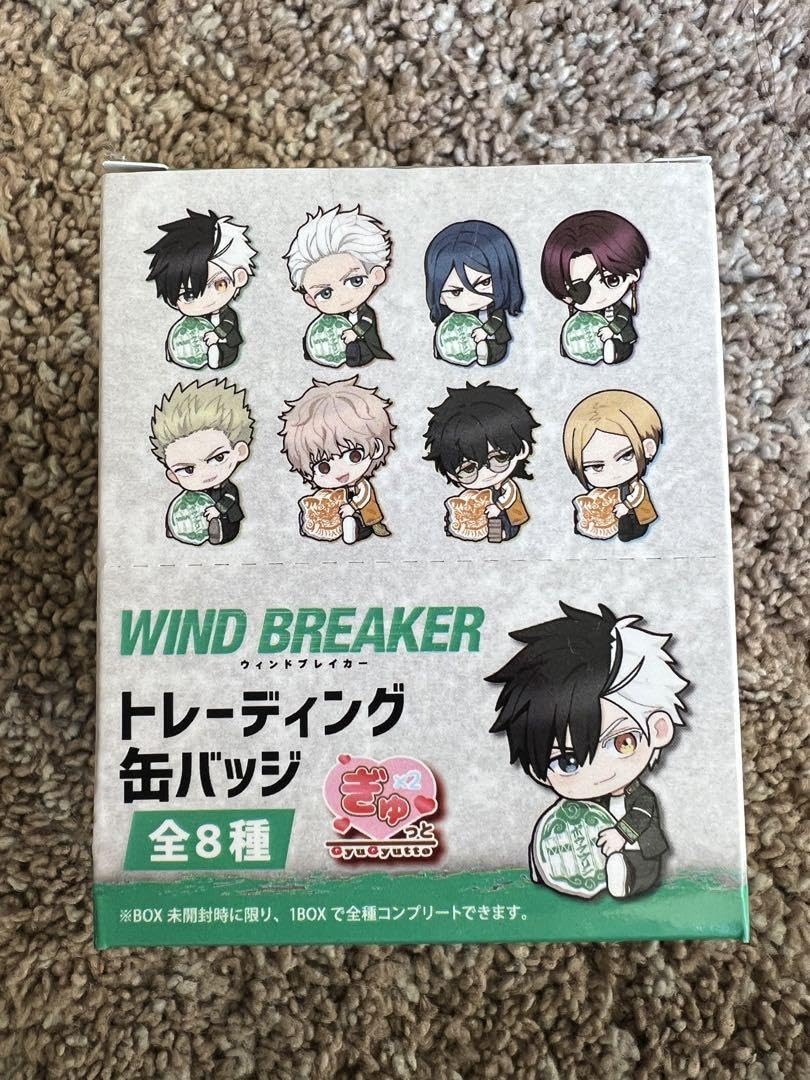 Amazon | wind breaker ウィンドブレイカー 缶バッジ BOX | バッジ 