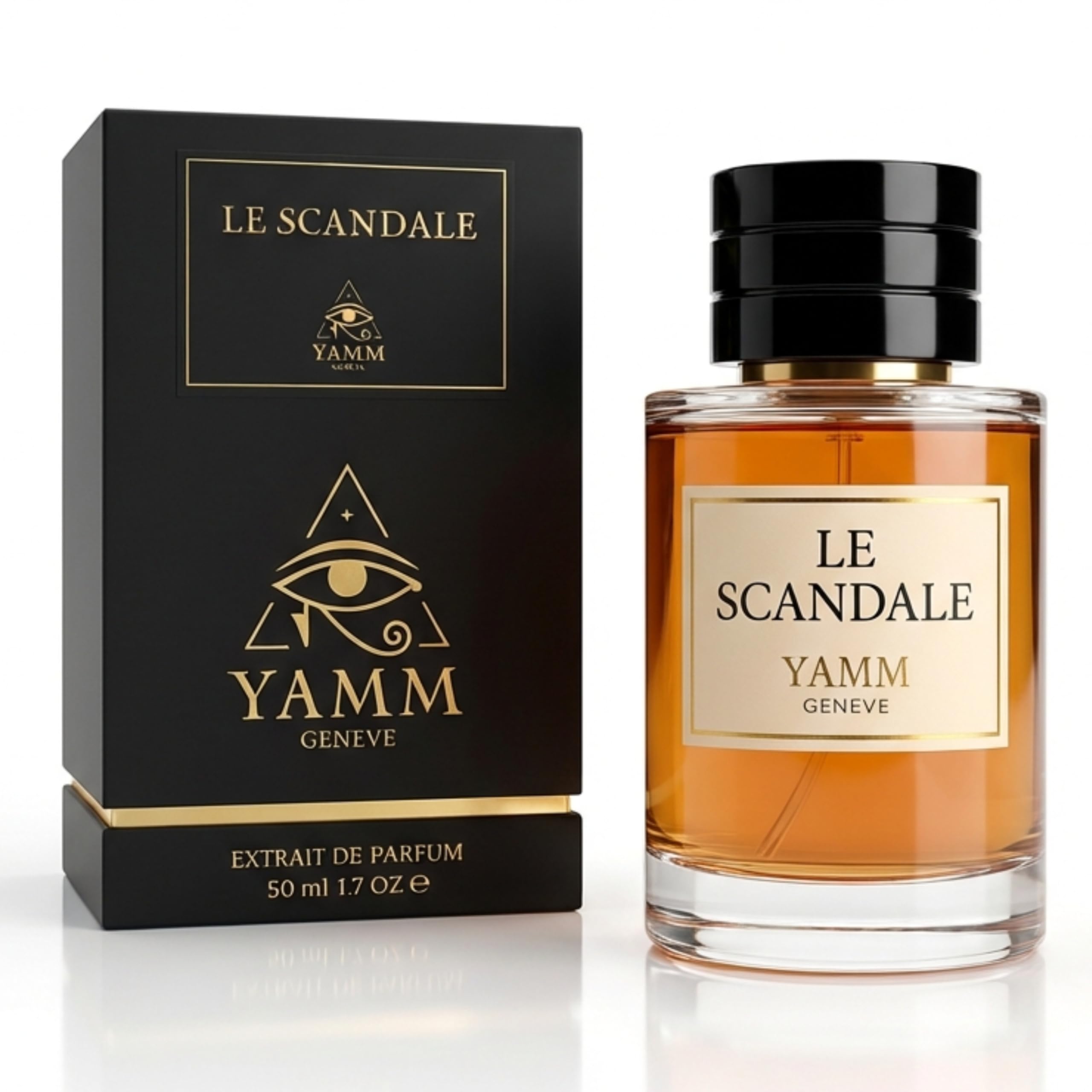 Le Scandale | Extrait de Parfum 50 ml | Parfum Femme | Notes Miel & Fleur d’Oranger | Luxe & Longue Tenue