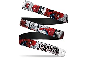 Spider-Man Action Poses/Comic Scenes Seatbelt Belt