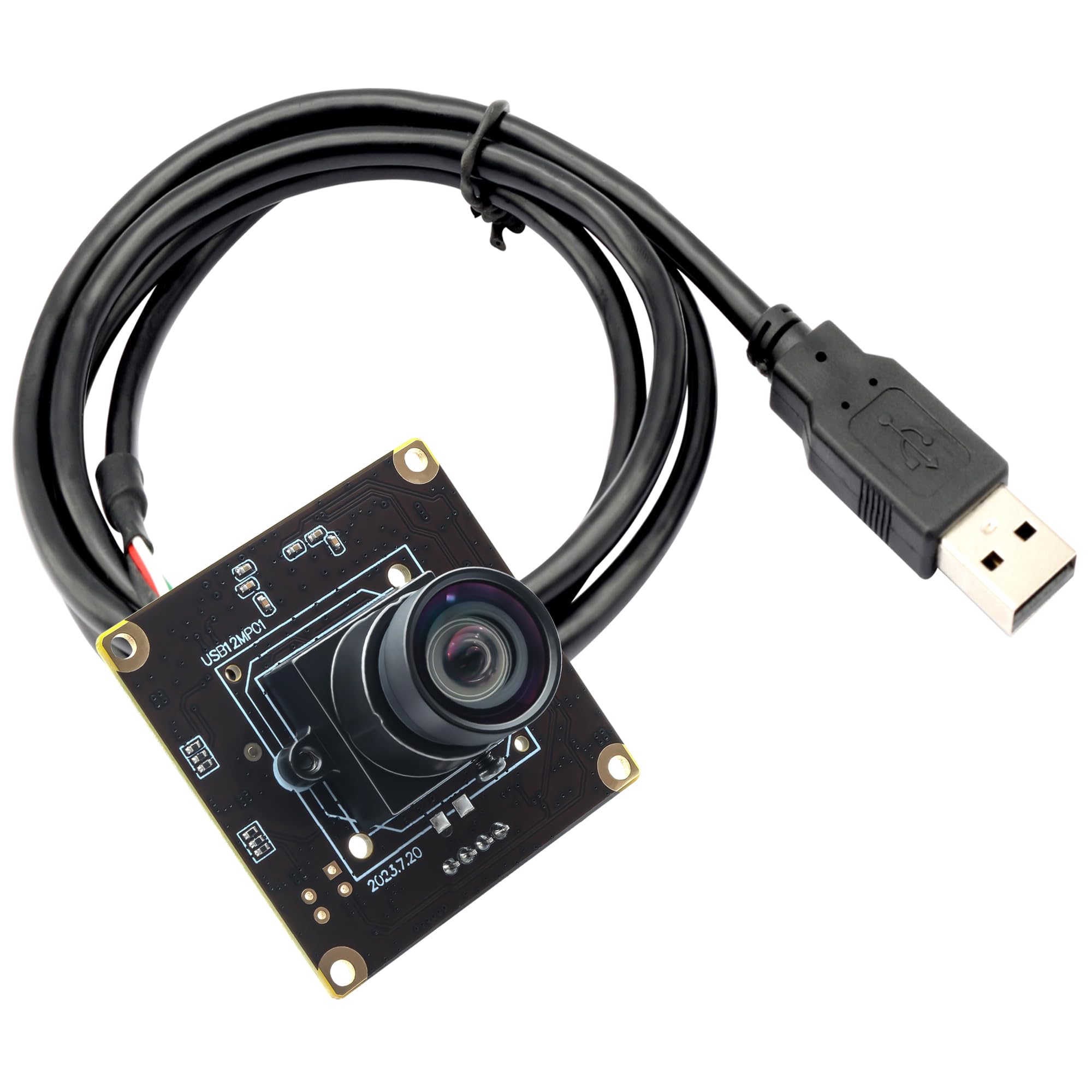 SVPRO Modulo Fotocamera USB Da 12 MP, Fotocamera Lightburn 4K 30 FPS, IMX577, 1080p 120 FPS, Obiettivo M12 Con Messa A Fuoco Manuale, UVC Per Computer, Laptop, Linux, Android