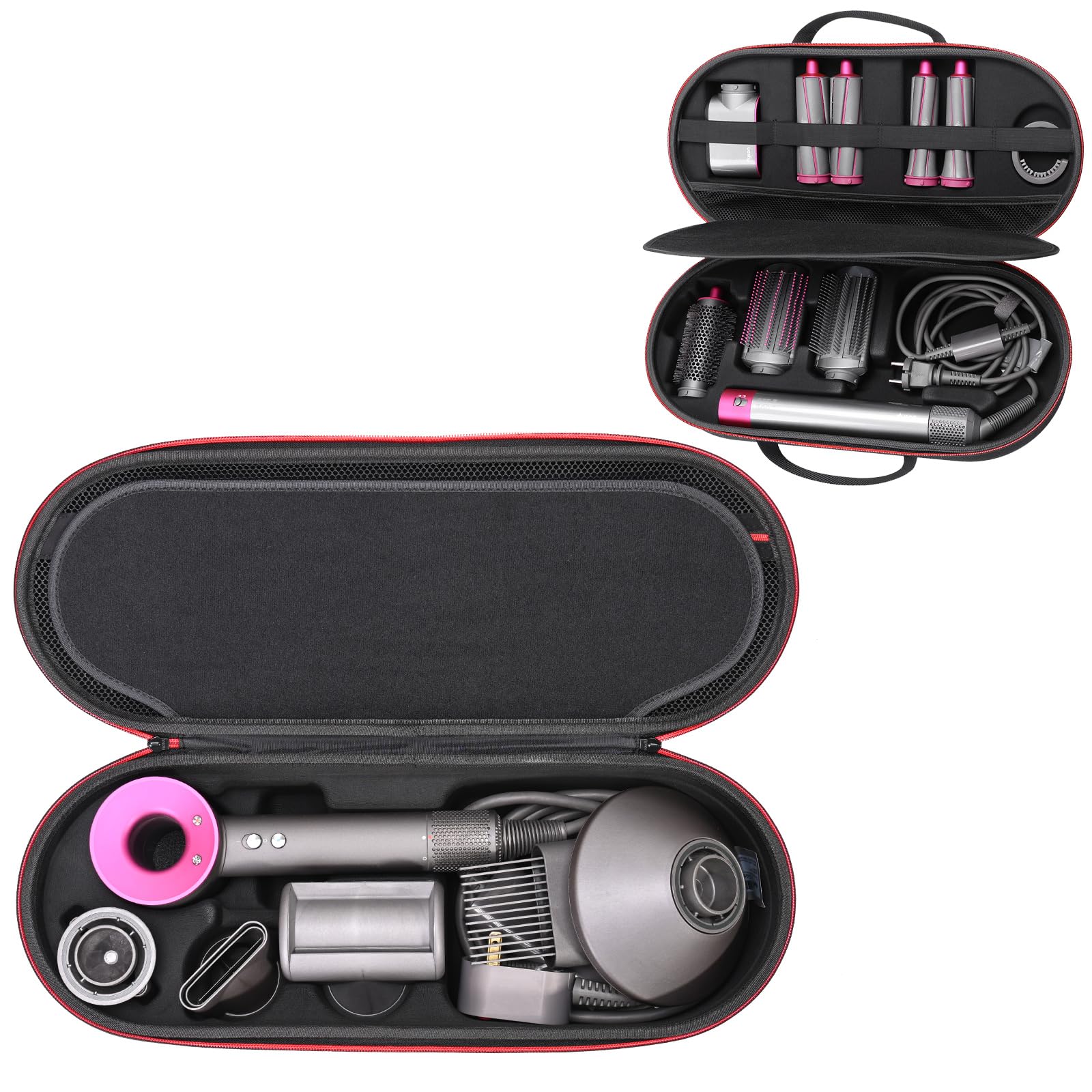 RLSOCO Hard Case for Dyson Supersonic Nural/Supersonic Hair Dryer + for Dyson Airwrap Complete Long/Complete Styler (Case Only)