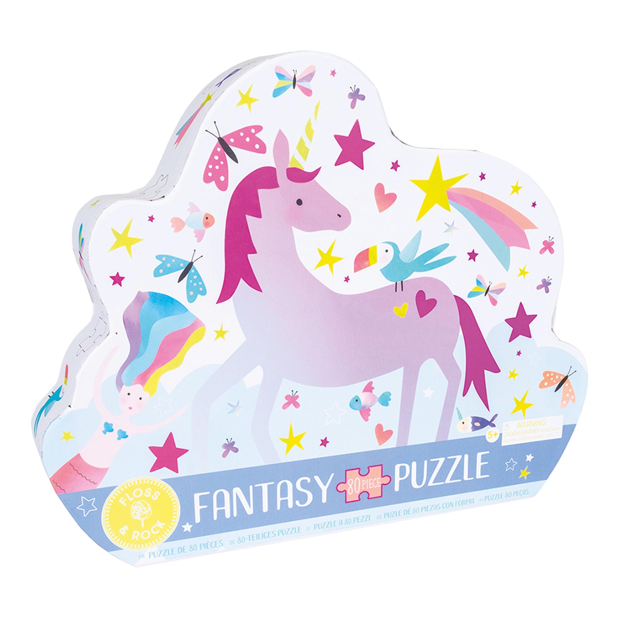 MEGANO Formosa ジグソーパズル 80×75 cm Amazon.com: Fantasy Butterfly Shaped Unicorn Pink 20 x 14