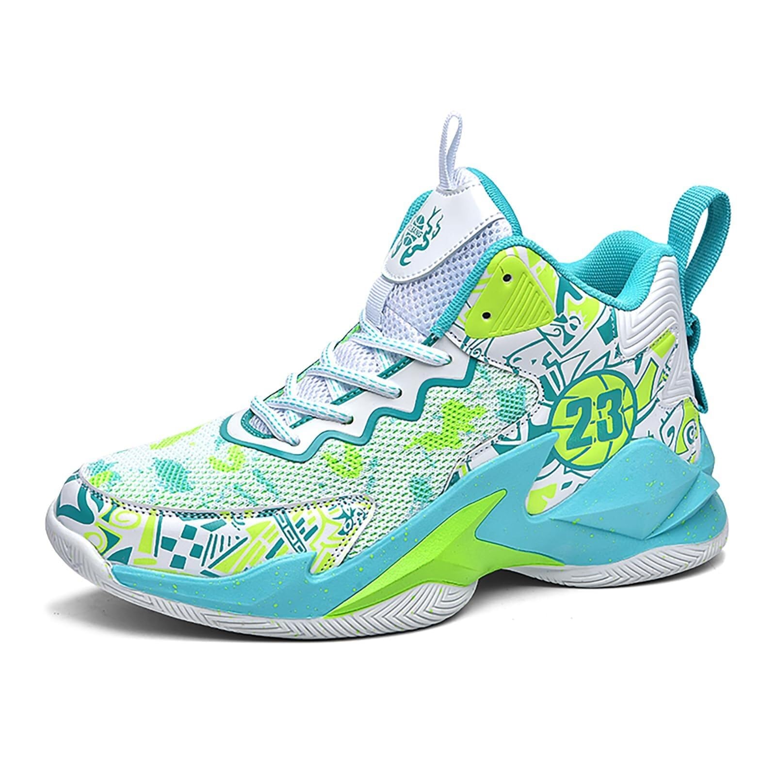 Scarpe Basket Unisex Alte, Traspiranti. Grip e Supporto per Sport