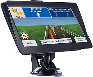 GPS Navigation for Car Truck - RONGJI 7inch Car Navigator 8G 256M Navigation System for Truckers Lifetime Free Maps Update with USA Canada Mexico Map Voice Guidance Speed Camera Alert Car GPS