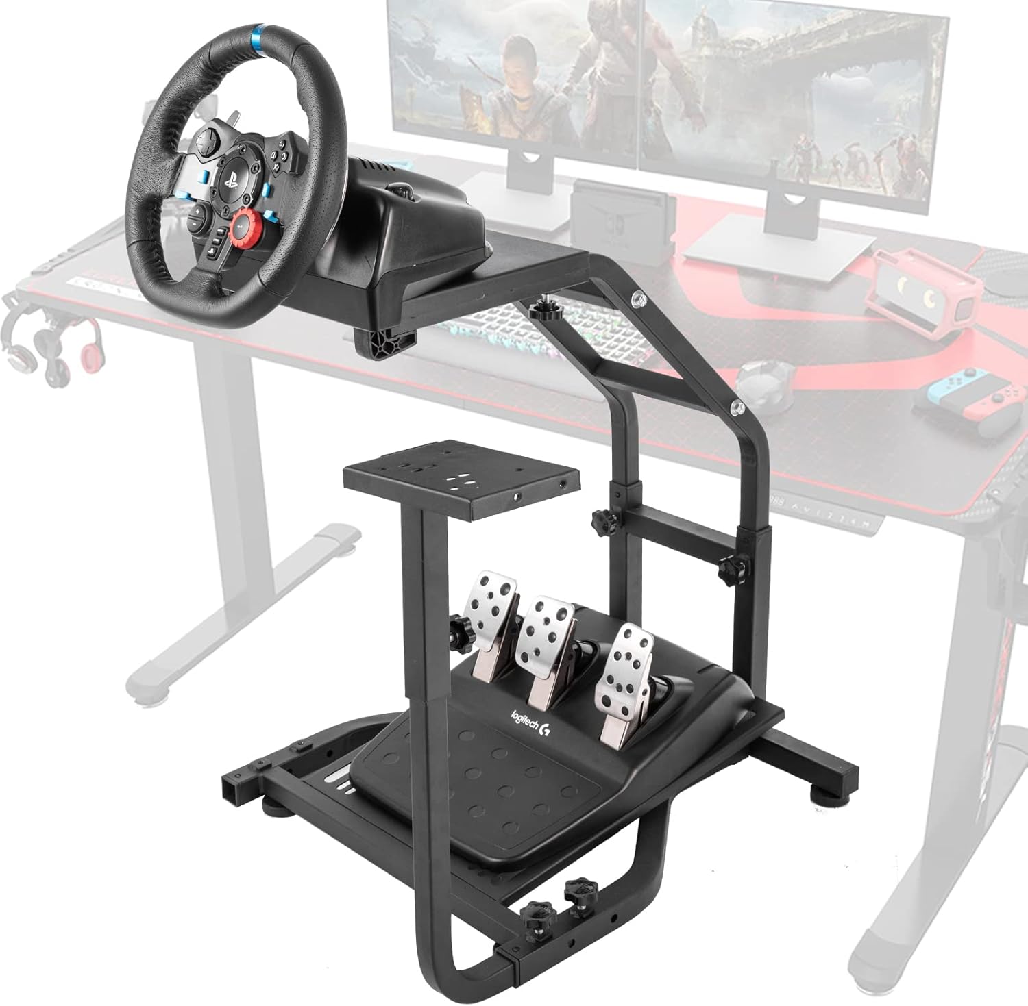 Minneer Minimal Steering Wheel Stand Quick Installation fit for