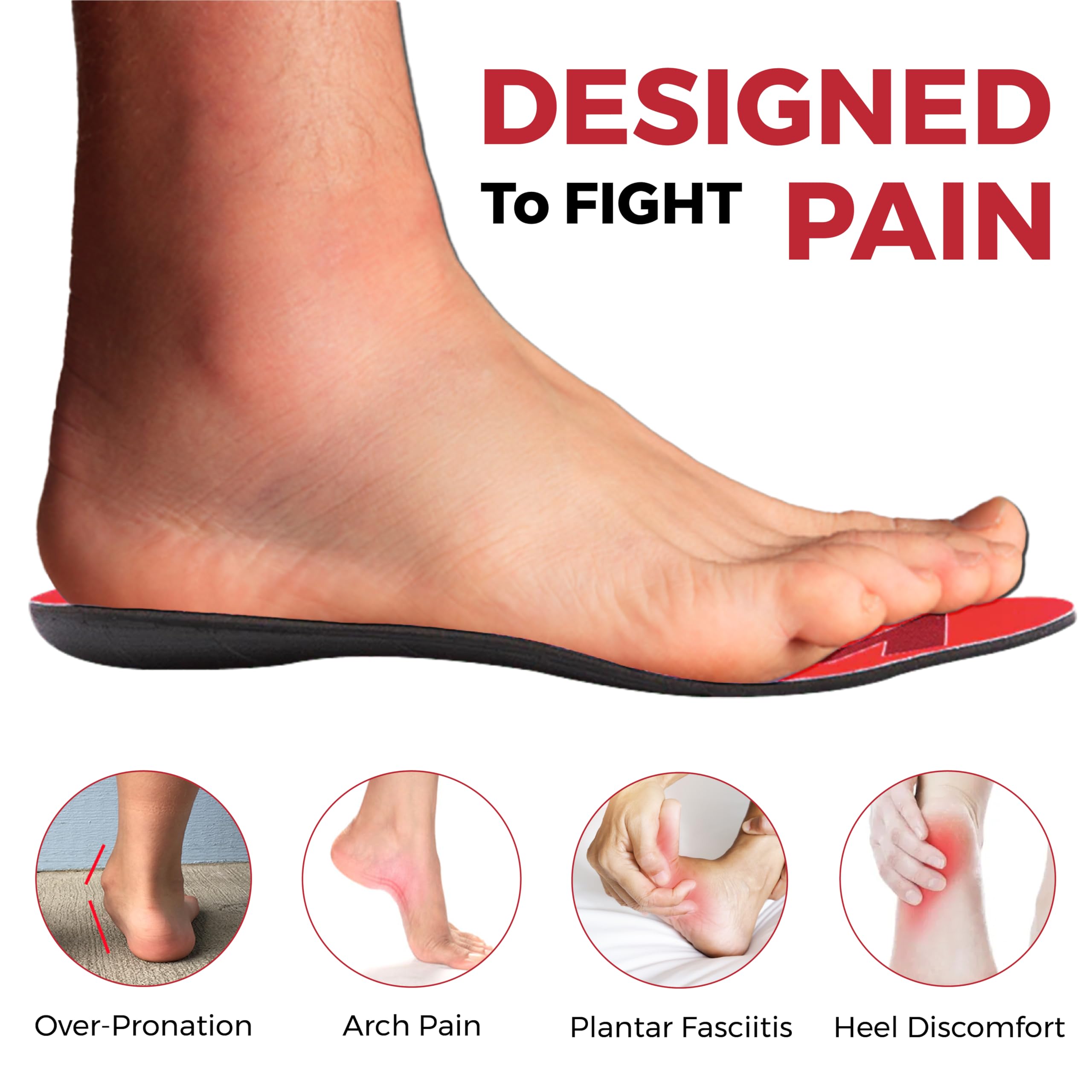 FORM Premium Insoles - Plantilla interior de ajuste estrecho - Plantilla a medida que se ajusta a la forma Adulto, unisex
