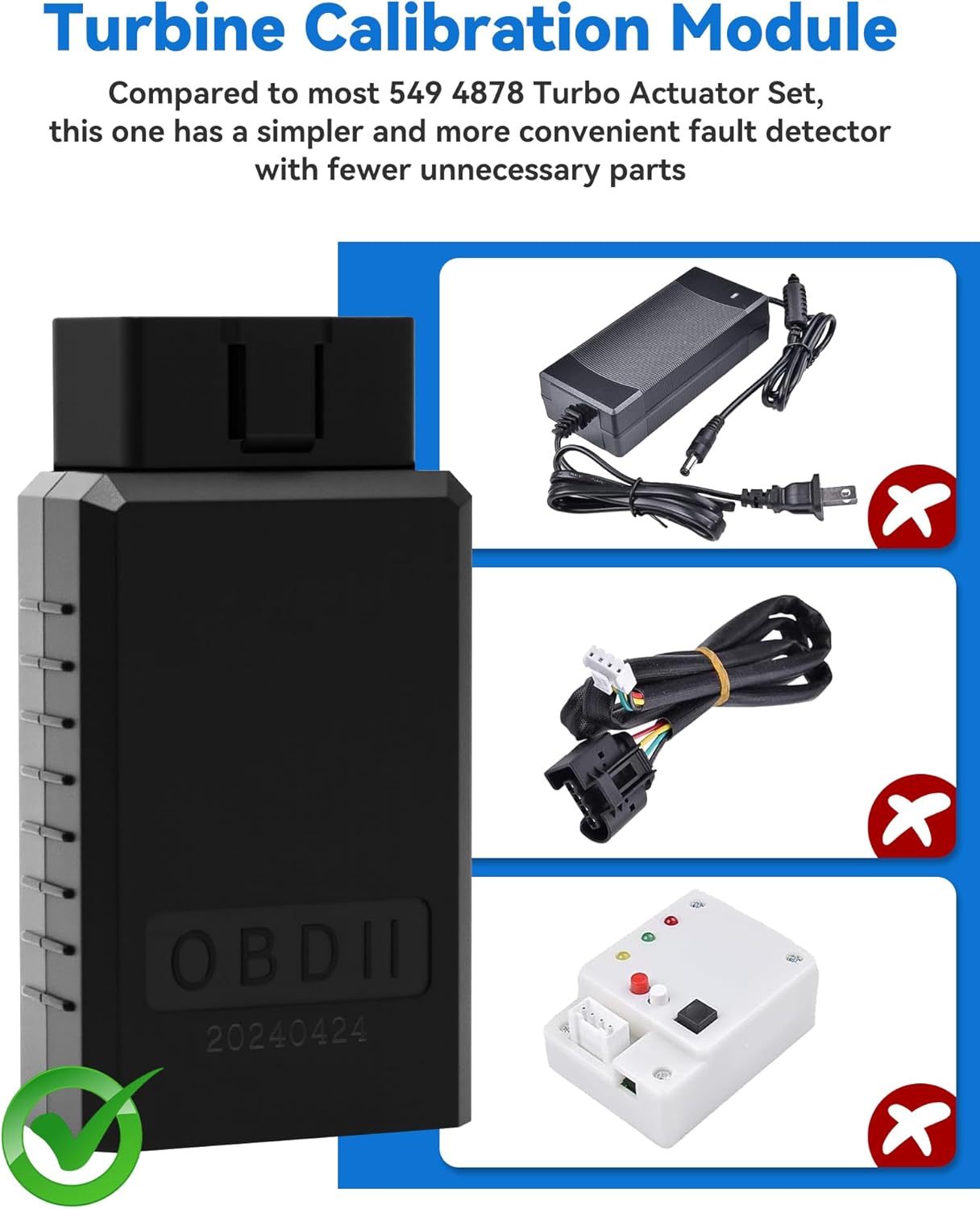 5494878RX 6.7 Cummins Turbo Actuator Compatible with 2013-2018 Dodge Ram 2500 3500 4500 5500 VGT Turbo Holset HE300VG HE351VE Replaces Turbocharger Actuator 68481772AA 5601240NX W/Calibrate Kit