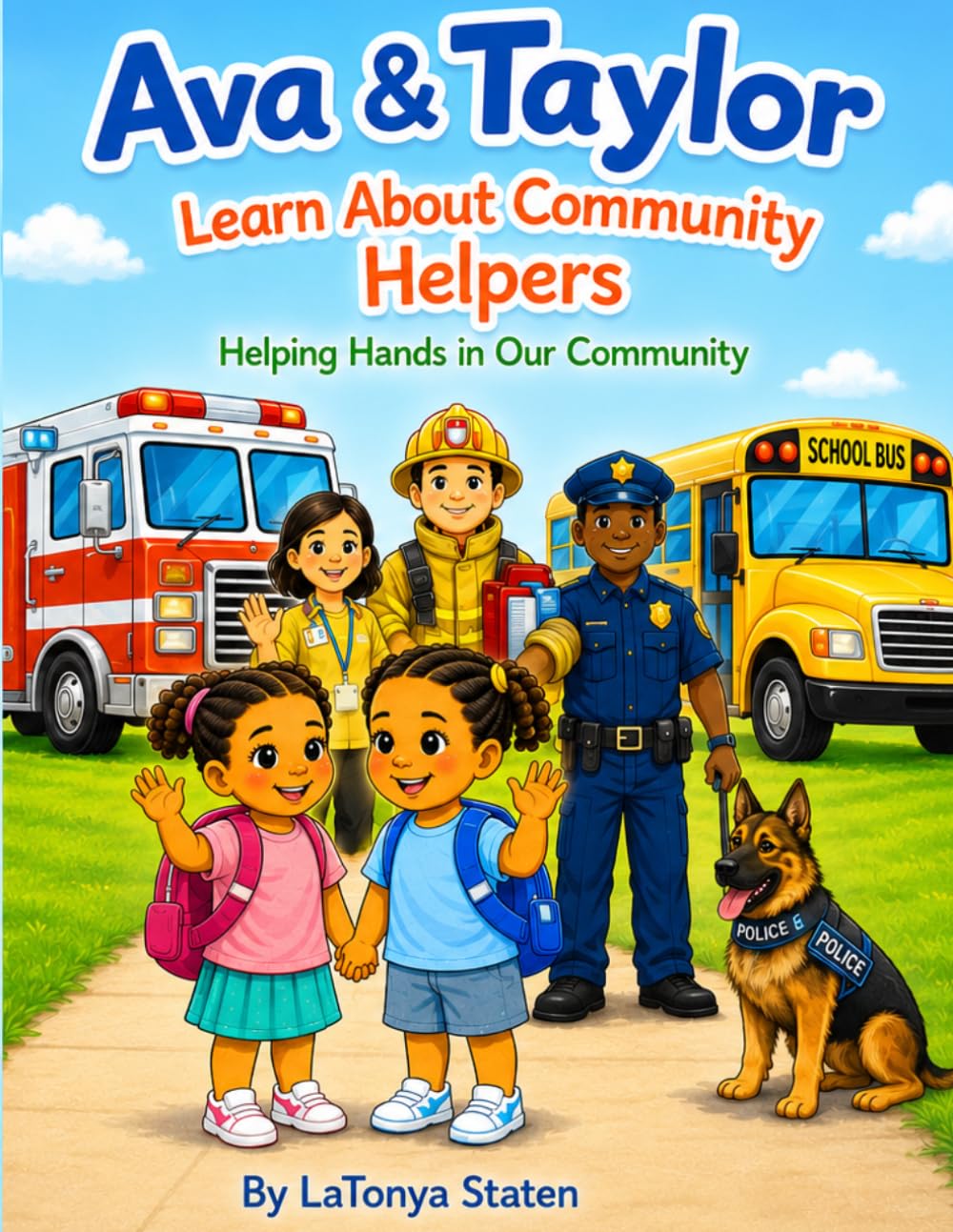 Ava & Taylor Learn About Community Helpers