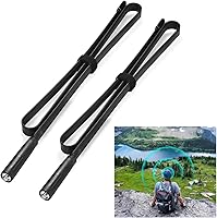 Vista 8 de Bingfu Antena de radio plegable CS táctica SMA hembra jamón 2 unidades de doble banda VHF UHF 136-520MHz 31 pulgadas antena para Baofeng BF-F8HP