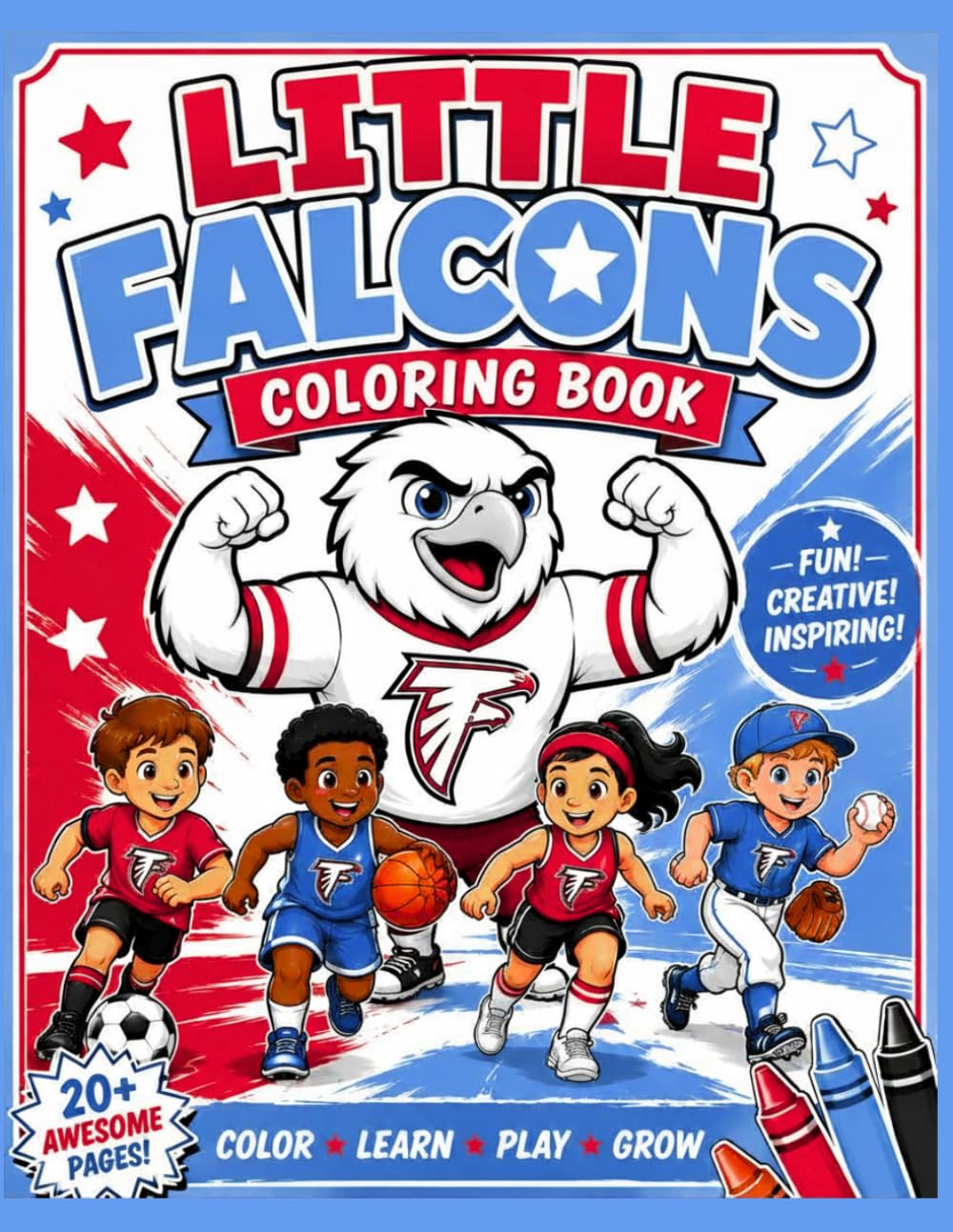Little Falcons: Inspiring Confidence, Creativity, Teamwork & School Spirit Through Coloring