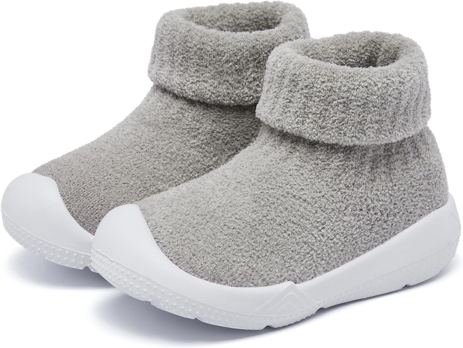 MORENDLBaby Sock Shoes Toddler Walking Shoes Infant Non-Slip Slippers Boys & Girls Slip On Sneakers