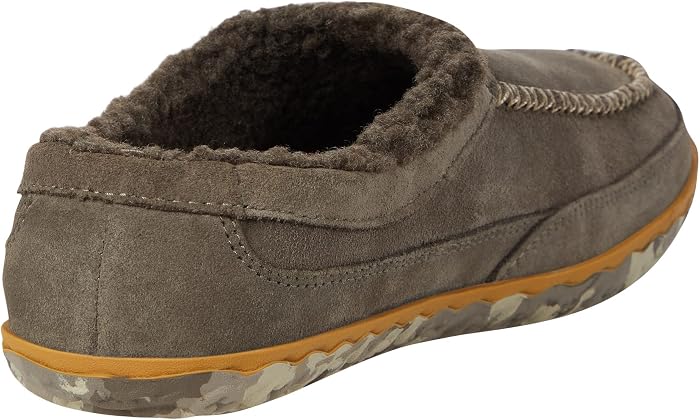 Мужские тапочки L.L.Bean Mountain Slipper Scuff, цвет: Серый — фото 4