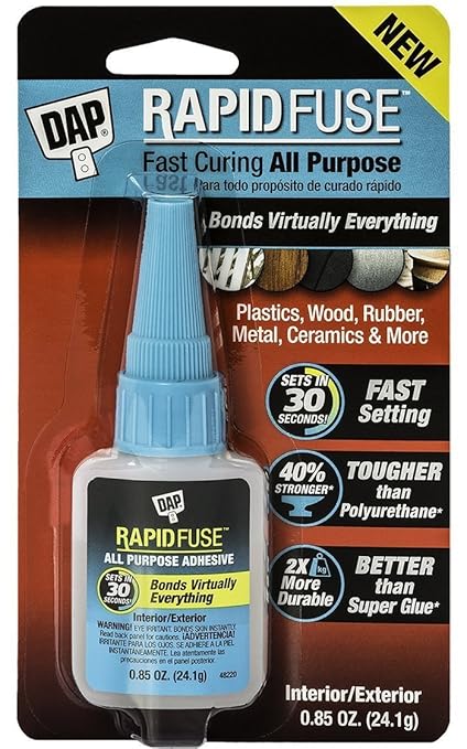 Dap 00155 0.85 Oz RapidFuse Fast Curing All Purpose Adhesive