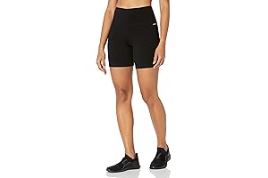 Jockey Women's Active High Waist 6' Bike Shorts: Comfort and Support On the Go