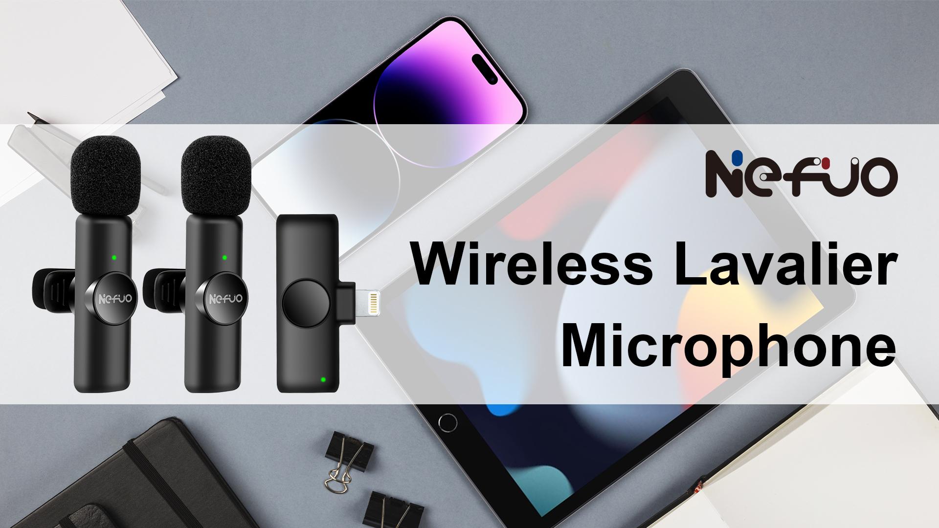 Amazon.com: Nefuo Professional Wireless Microphone for iPhone