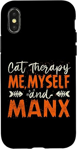 iPhone XXS Me, Myself And Manx Thérapie Par Les Chats Case