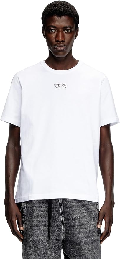 ★送関込み★ Diesel T-ox shirt Men's graphic T-shirt with chalk-effect print | Diesel