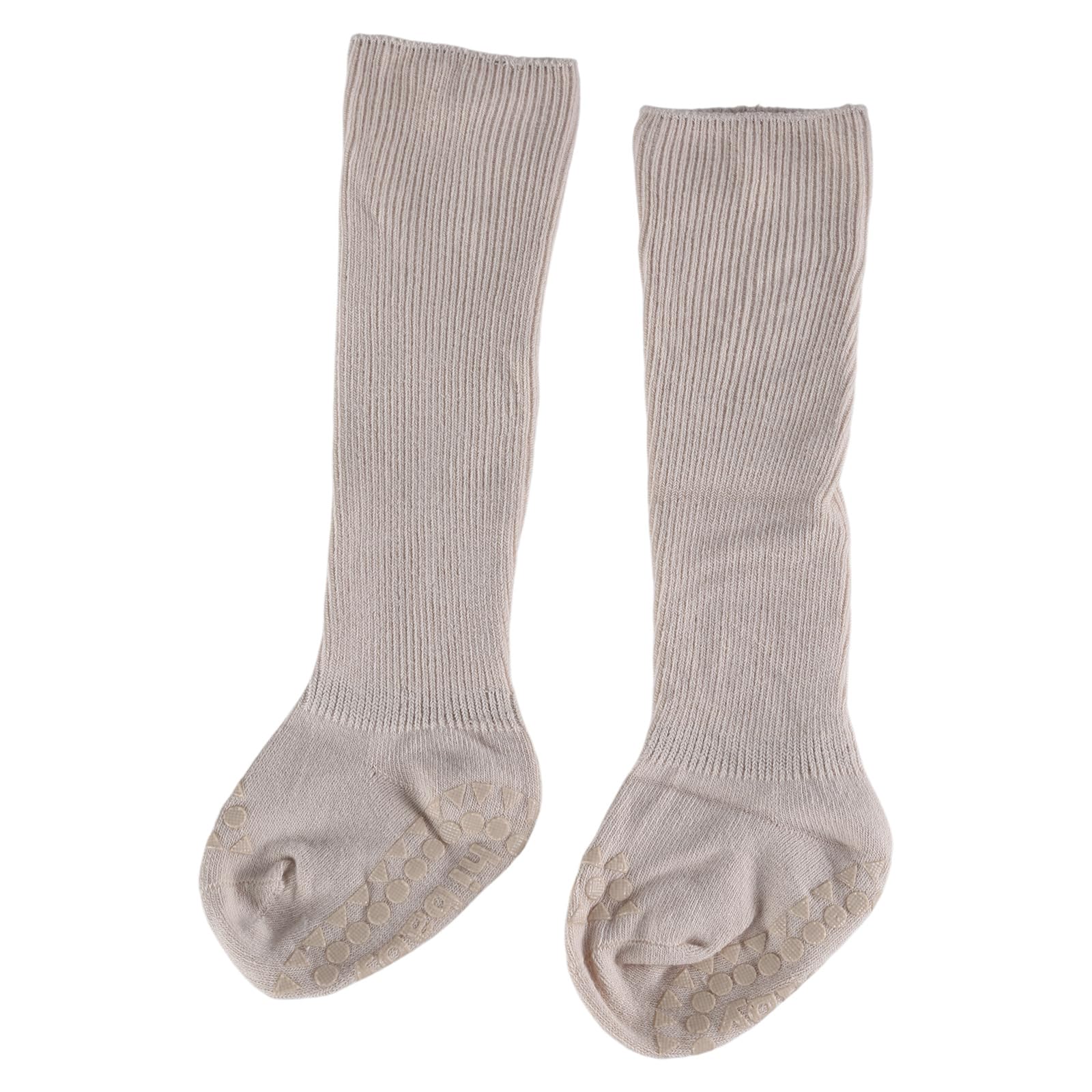 Zksbdxz Sock,AntiSlip Floor Socks for Toddler Over the Knee Socks Infant Combed Cotton Rubber Soles Socks for Indoor