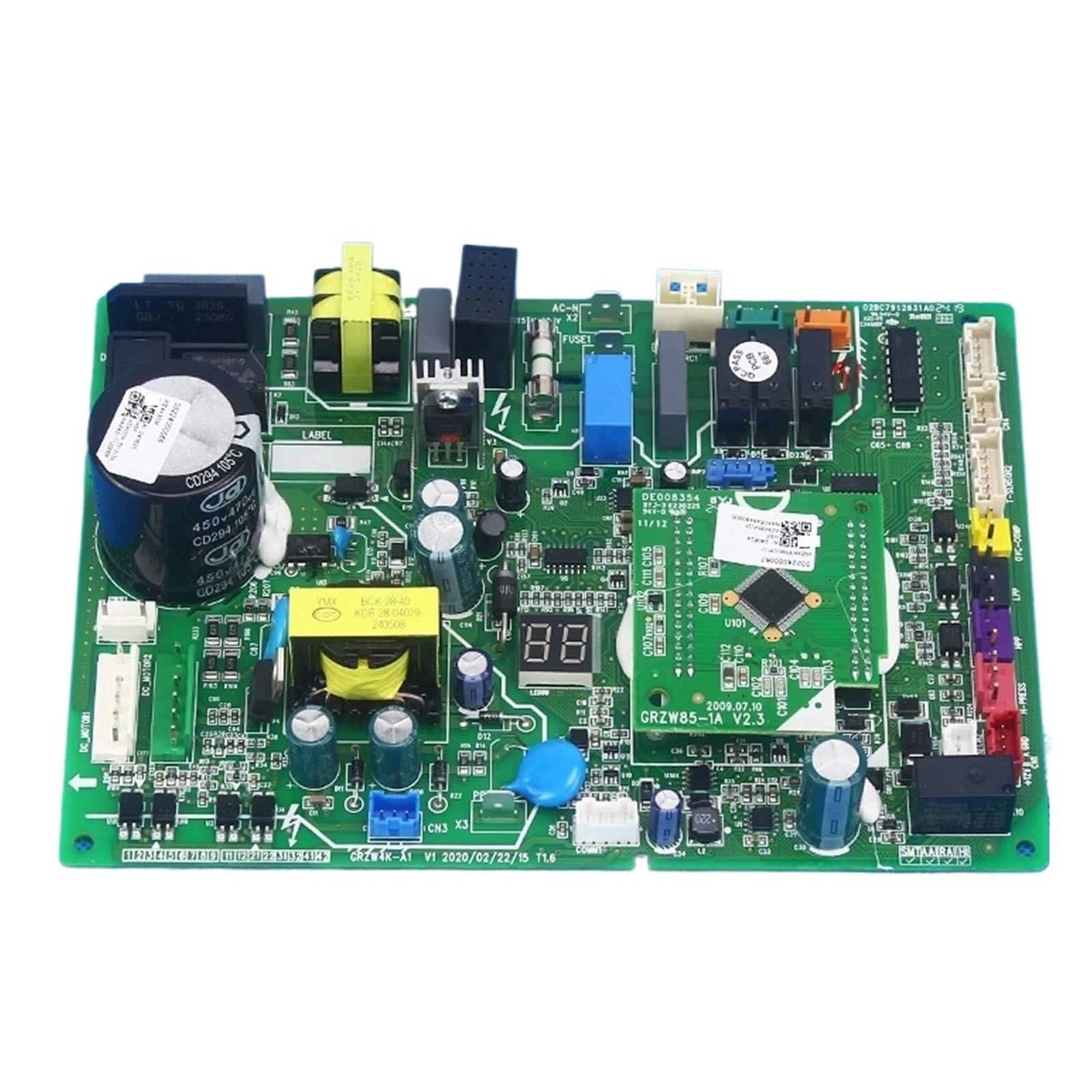 GENTERUN Main Control Board PCB，Compatible For Gree 30224000066 WZ4K35M,GRZW4K-A1 Air Conditioner. Replace