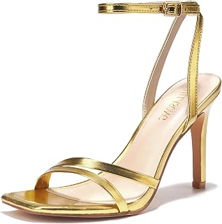 LULLASONGWomens Heels Strappy Ankle Strap in Pakistan