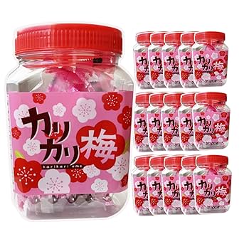 Amazon | 【栄養士セレクト】 カリカリ梅 ポット 180g 16個