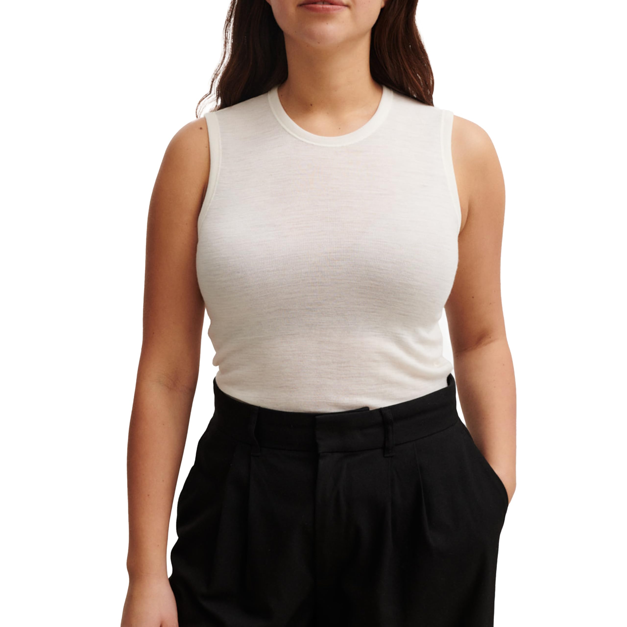 Dilling Women's Nature Tank Top In Merino Wool For - 18