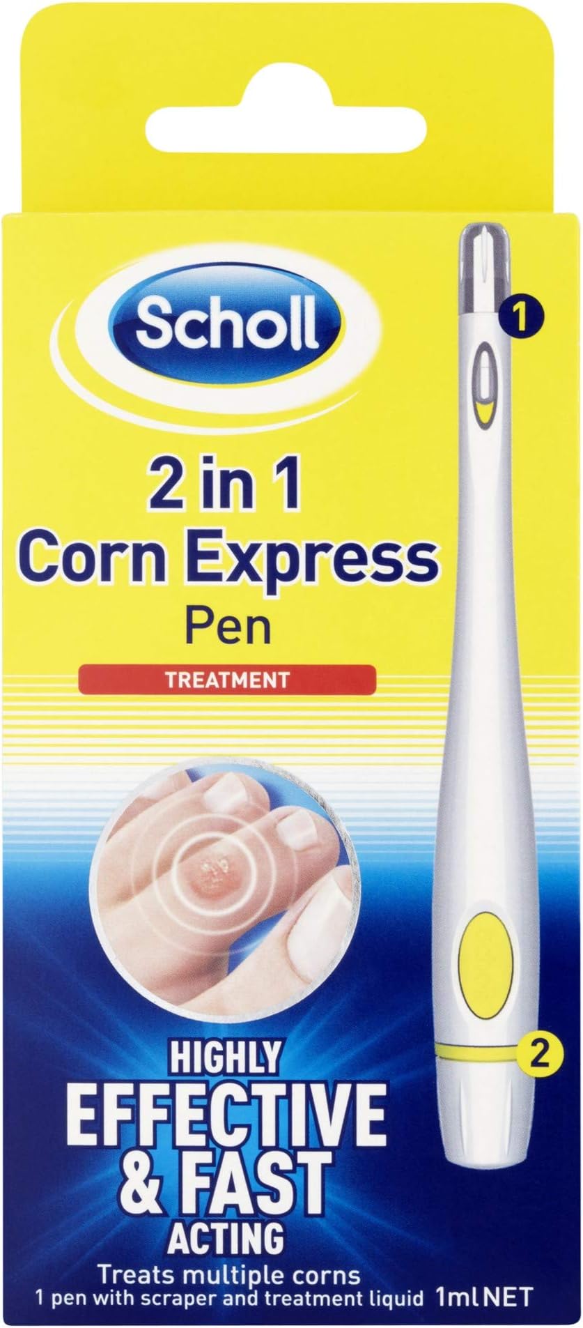 Scholl 2-in-1 Corn Express Pen 1 ml