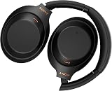 Sony WH-1000XM4 Noise Cancelling Wireless Headphones - 30 hours battery life - Over Ear style - Optimised for Alexa and the Google Assistant - with built-in mic for phone calls - Black - 5