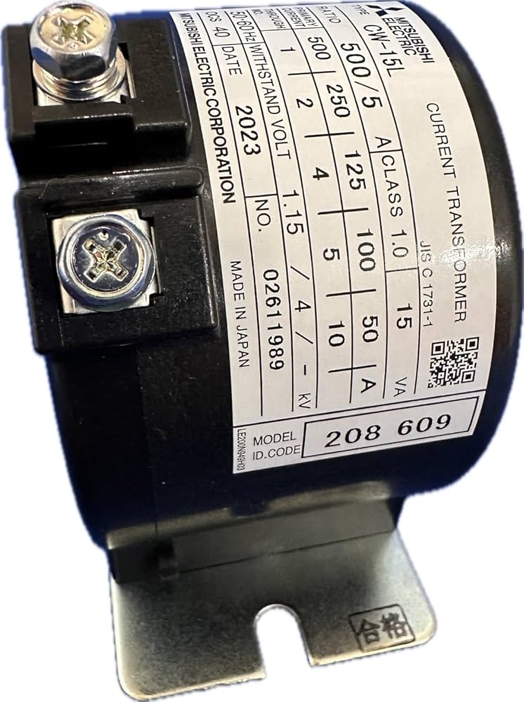 Amazon.co.jp: 三菱電機 計器用低圧変流器 CWシリーズ CW-15L