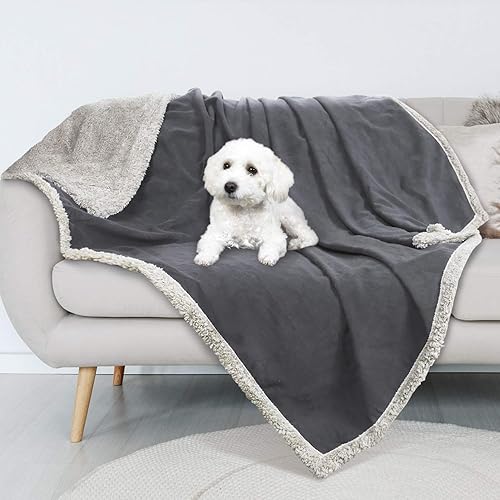 Miniatura 2 de Manta impermeable Catalonia, a prueba de pis, funda protectora para sofá y cama, para bebé, manta de forro polar de felpa muy acogedora y cálida,