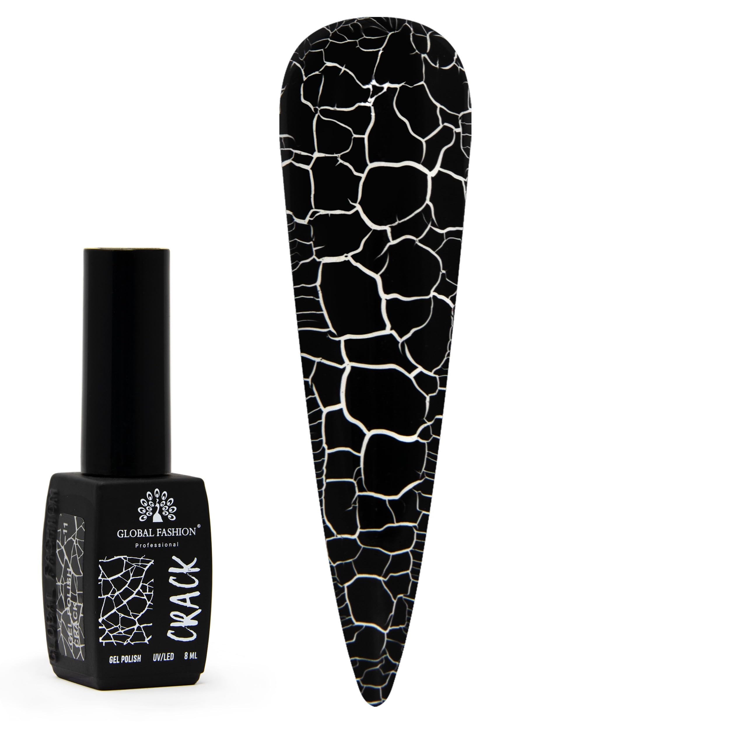 Sponsored Ad – Crackle Gel Nail Polish -12 Colors 8ml, Long-Lasting UV/LED Soak Off Gel, Chip-Resistant, Glossy Finish, Cracked Effects,DIY Nail Art, Professional Salon Quality Manicure for Beginners & Home Use (11)