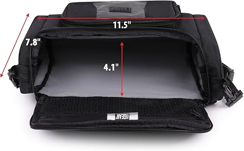 Miniatura 3 de USA Gear MTG Bag - Estuche compacto para tarjetas, Magic The Gathering Deck con interior acolchado personalizable, se adapta a cajas de cubierta